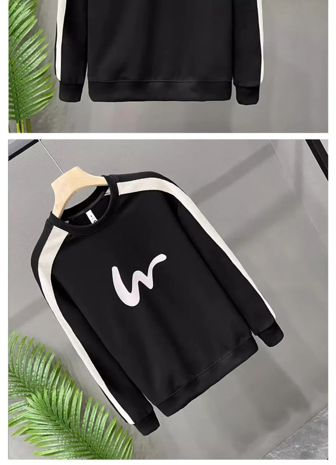 VARENO Korean Cotton Sweatshirt