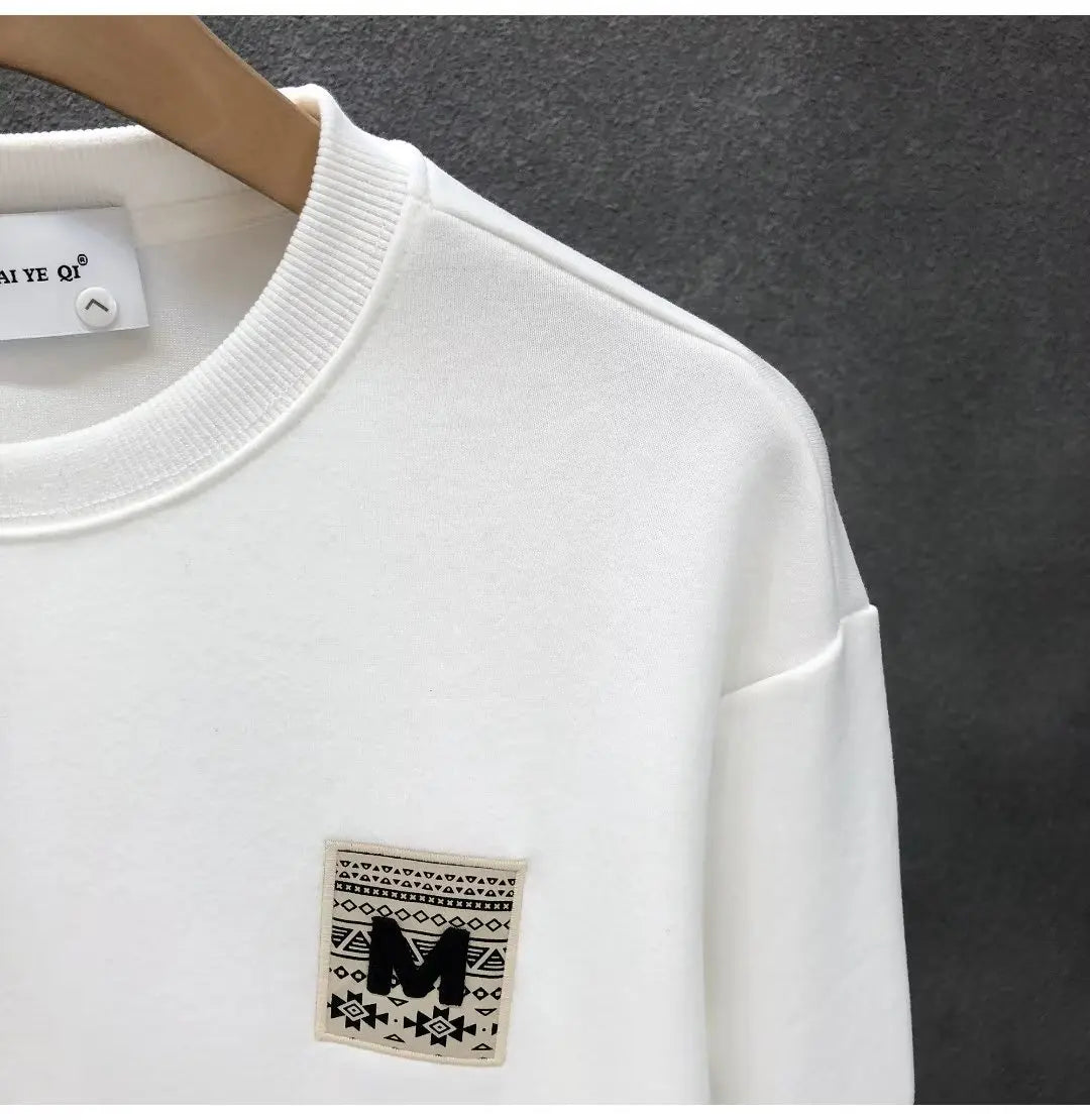 VARENO Korean Casual Sweatshirt