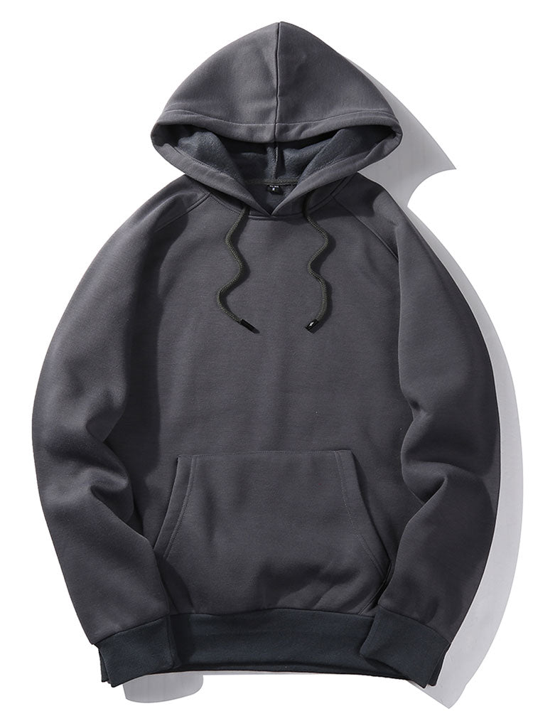 VARENO Basic Pamuklu Hoodies