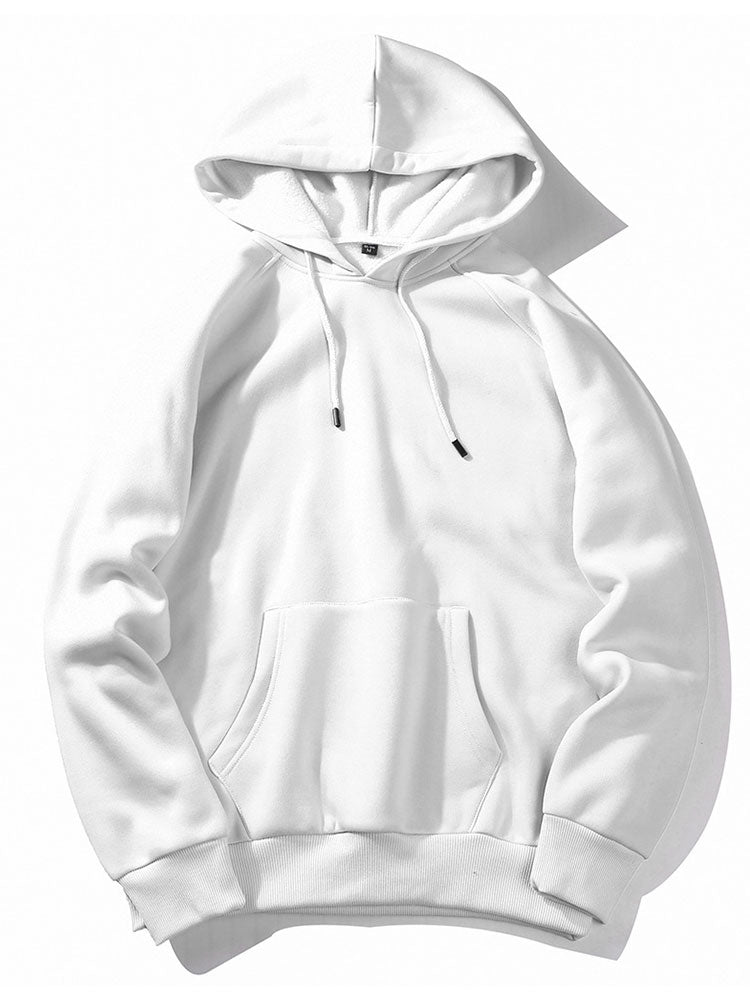 VARENO Basic Pamuklu Hoodies