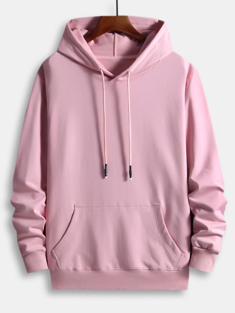 VARENO Basic Keten Hoodie