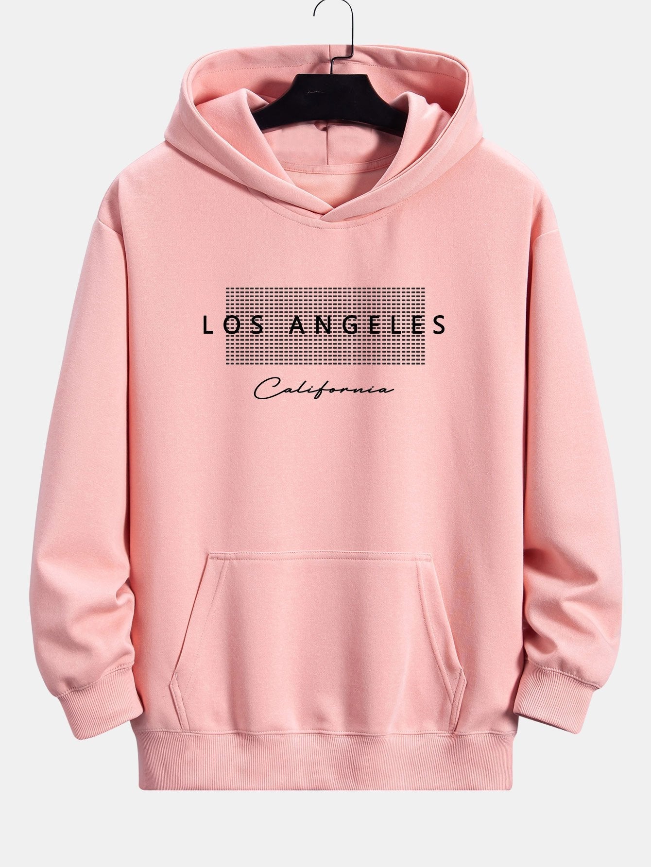 VARENO Los Angeles Checkered Hoodie