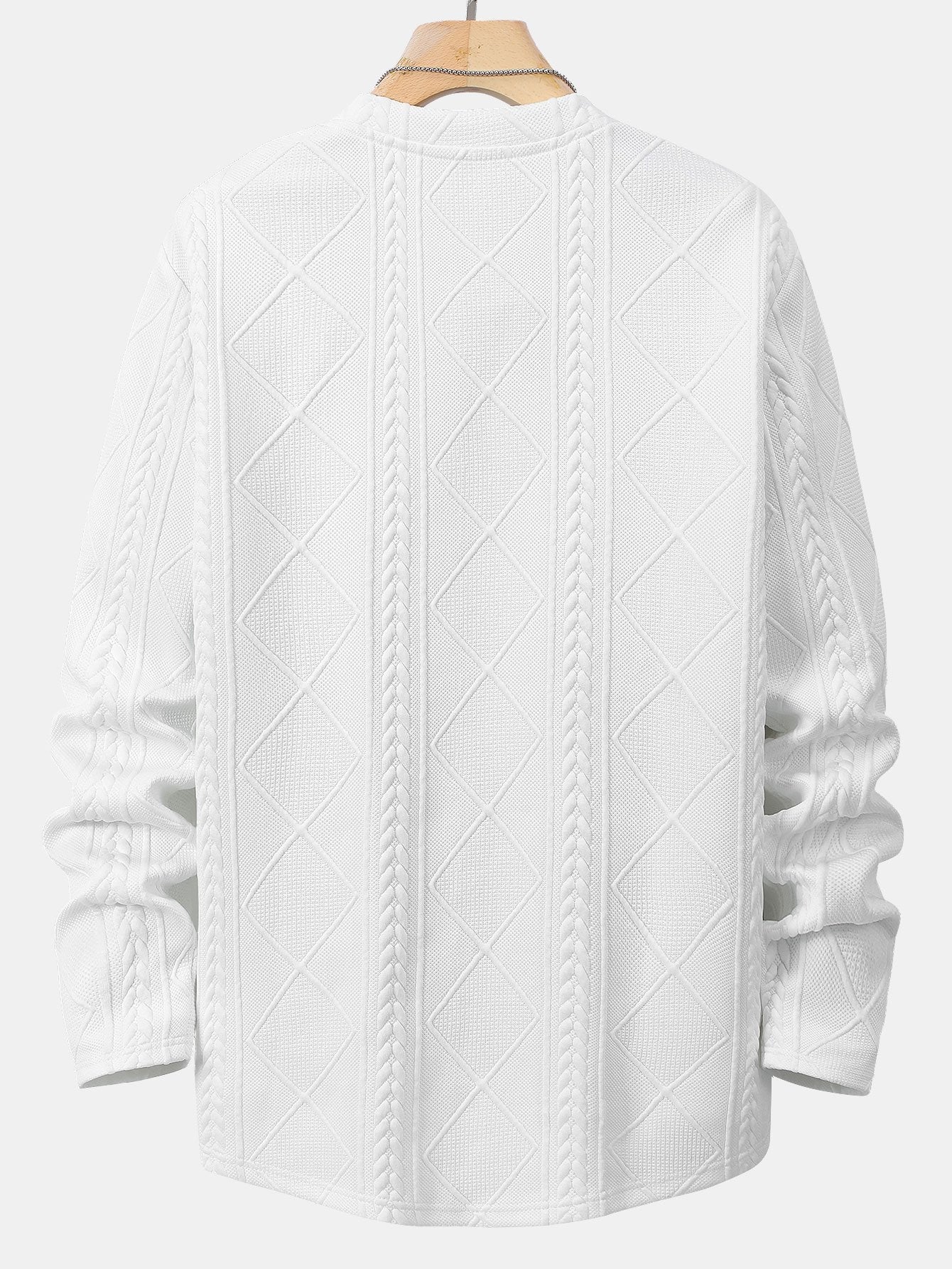 VARENO Geometric Sweatshirt