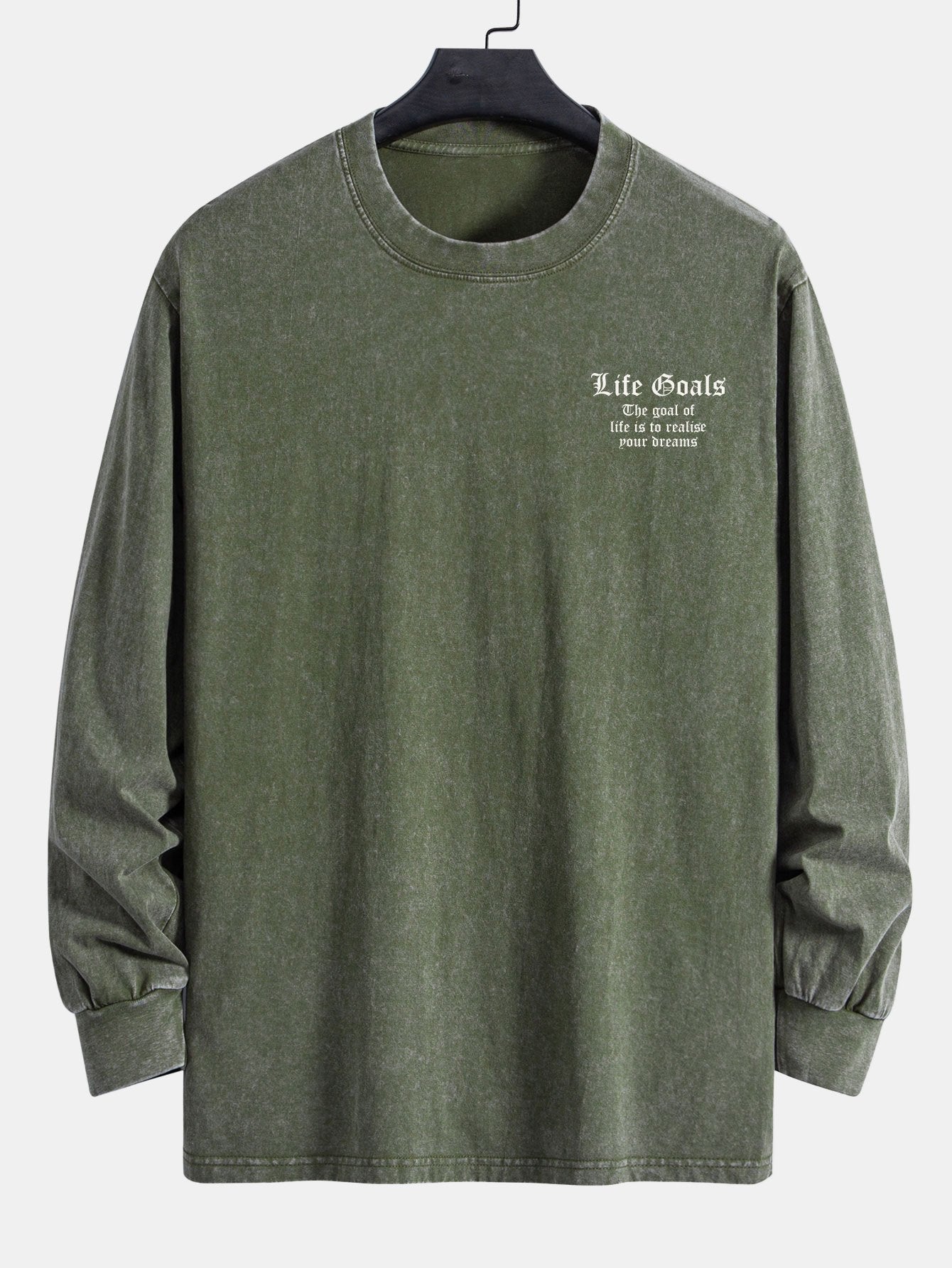 VARENO Slogan Sweatshirt