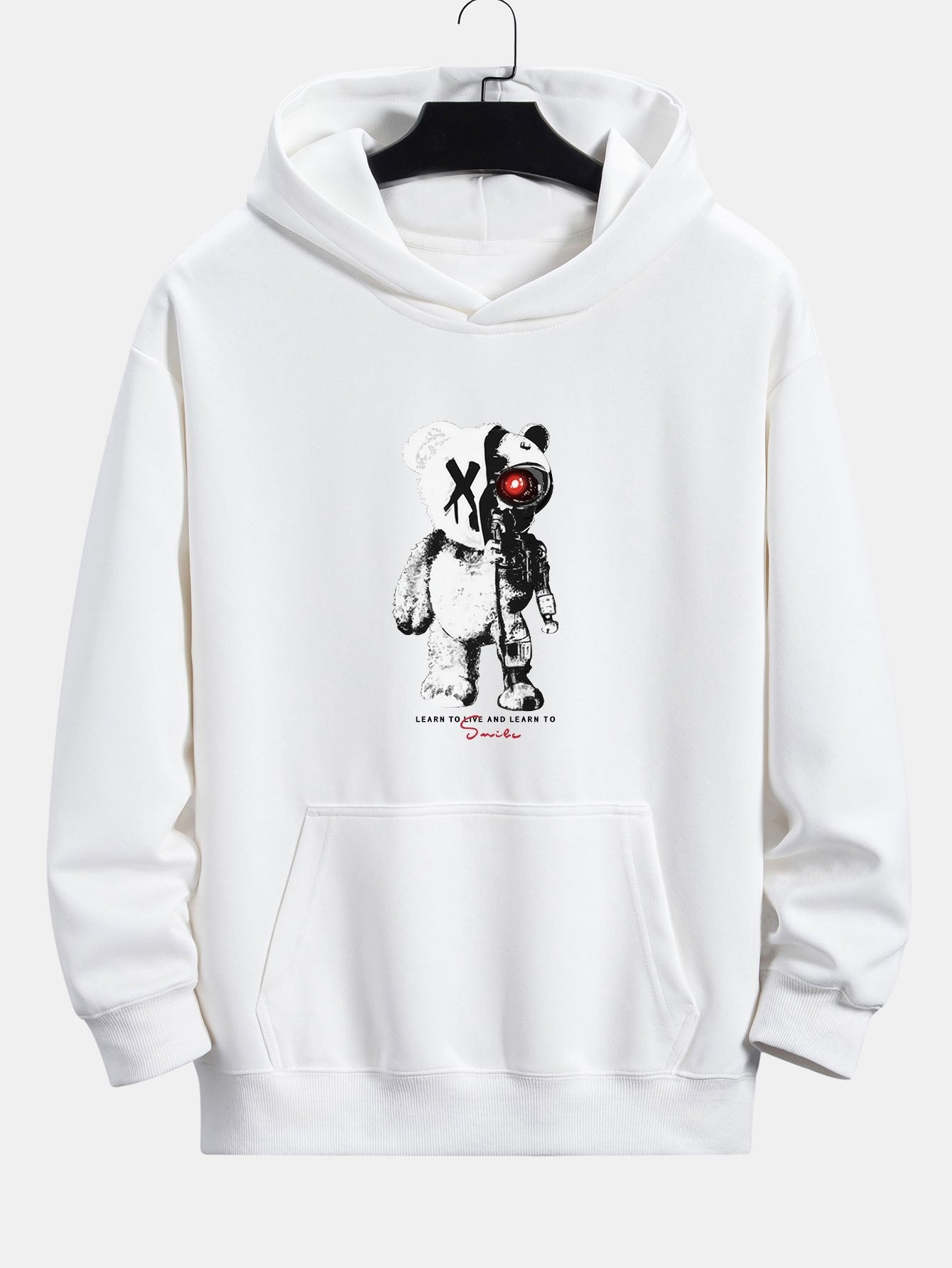 VARENO Robot Bear Hoodie