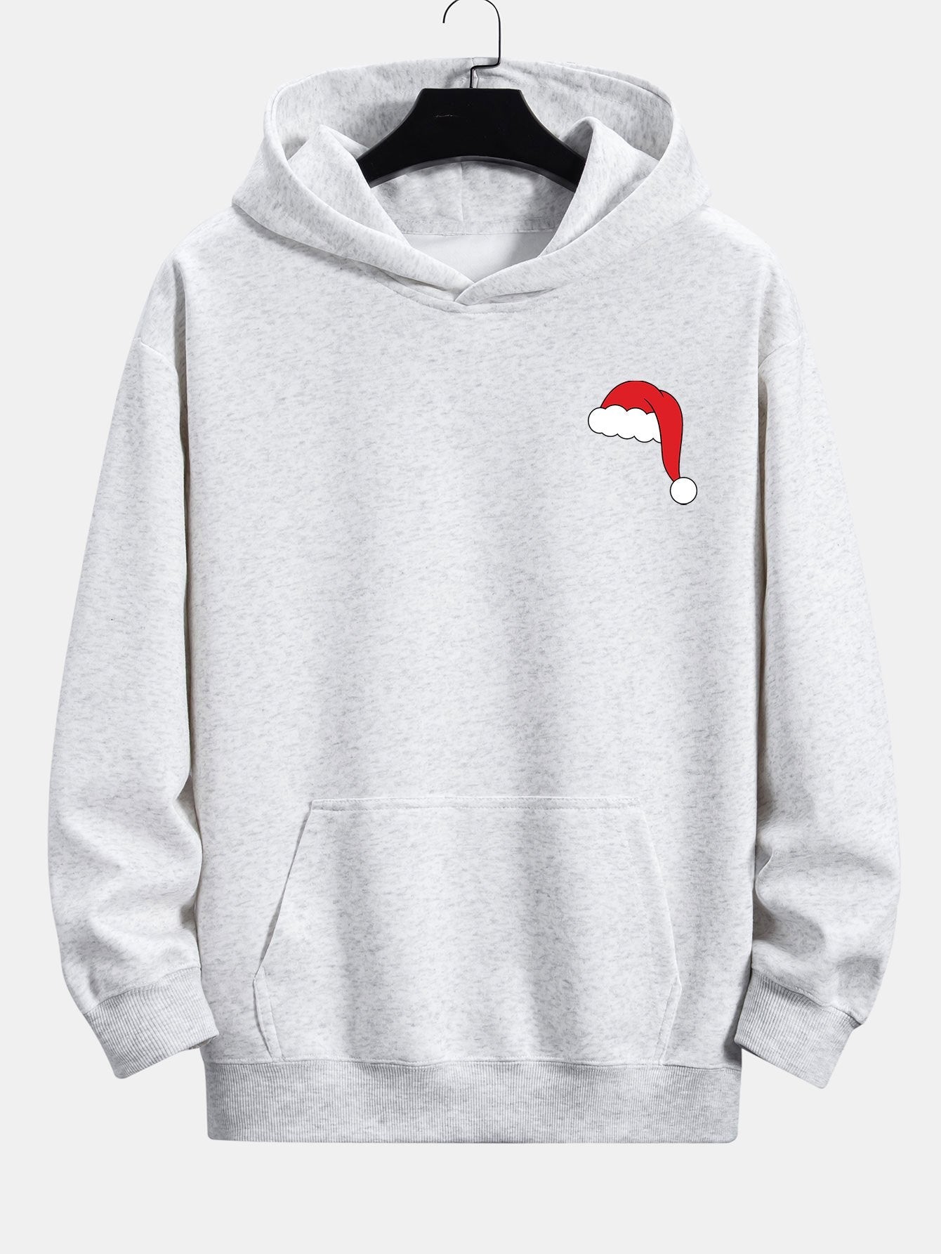 VARENO Santa Hat Staring Hoodie