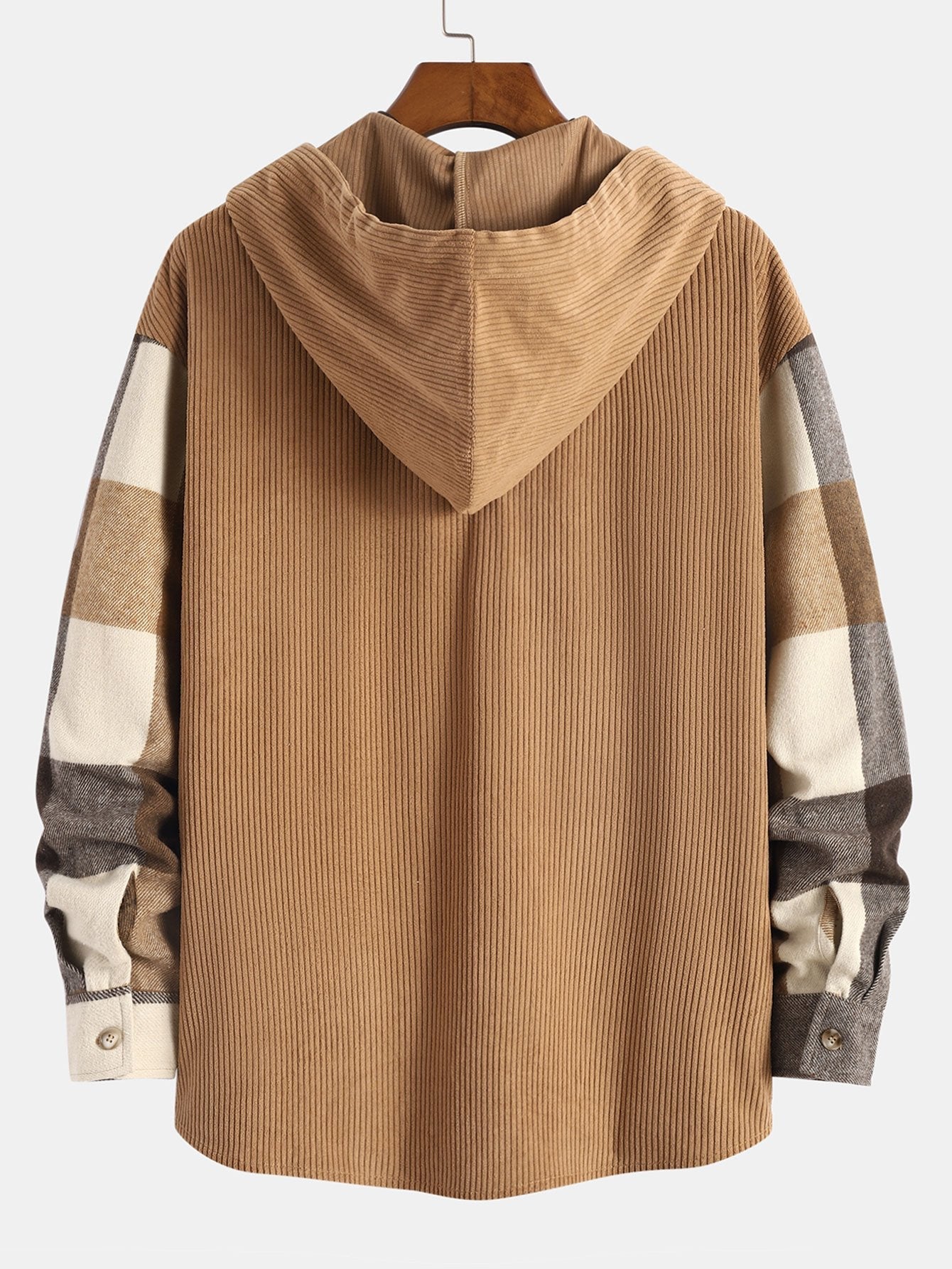 VARENO Flannel Plaid Ceket Gömlek