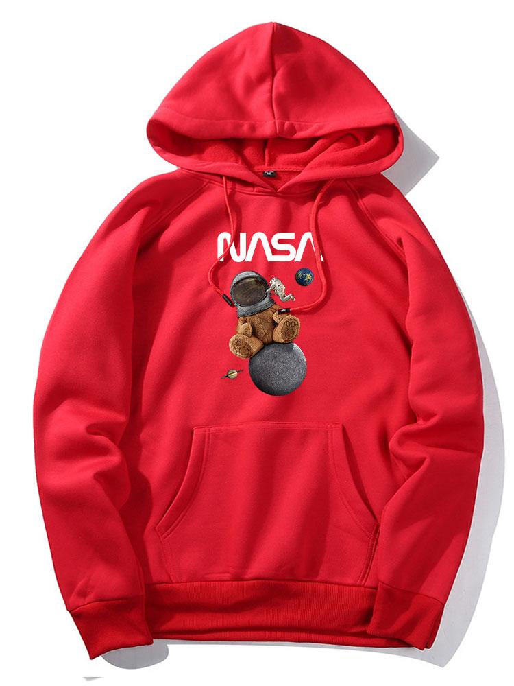VARENO NASA Space Bear Hoodie