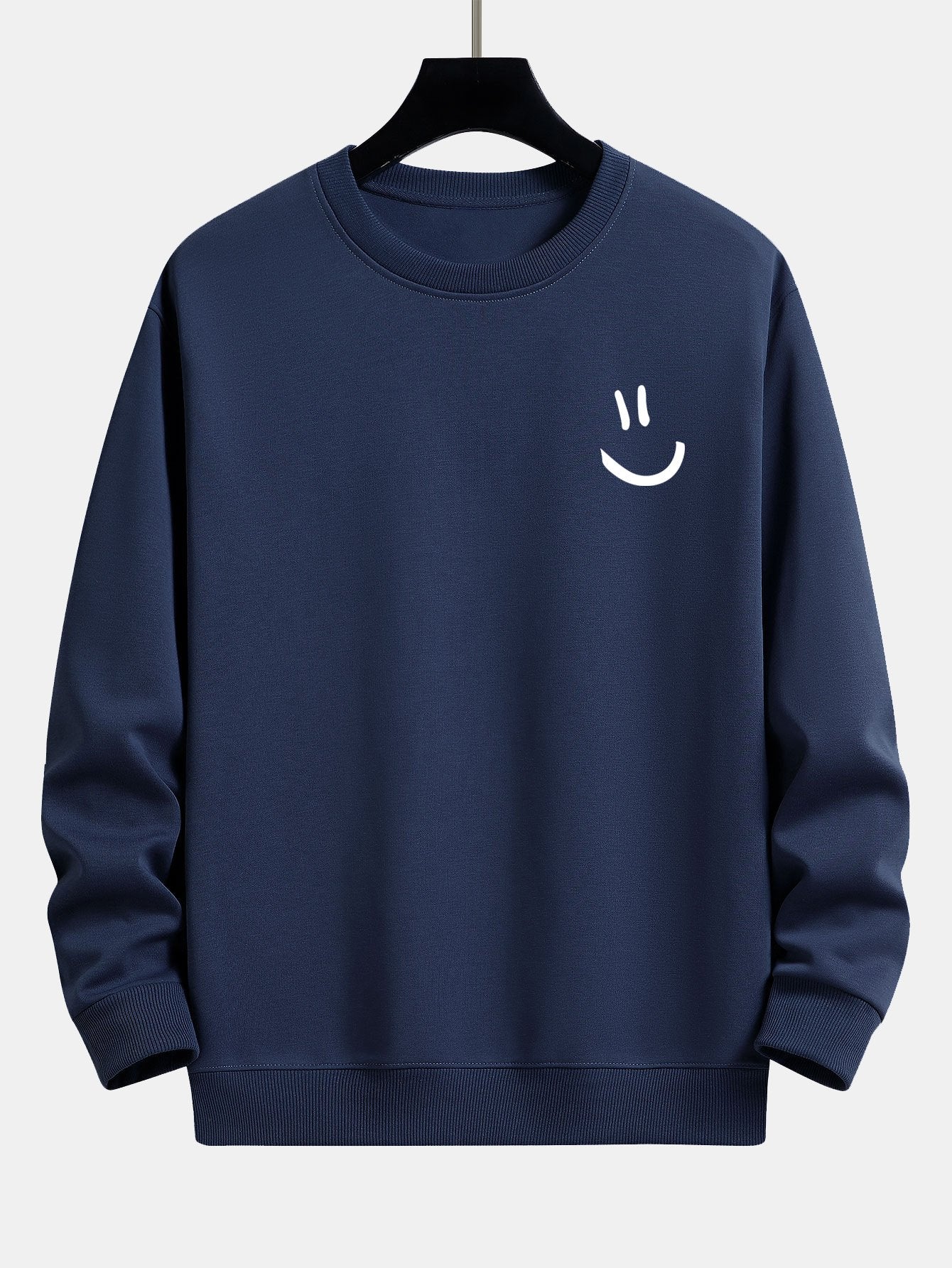 VARENO Smiley Face Sweatshirt