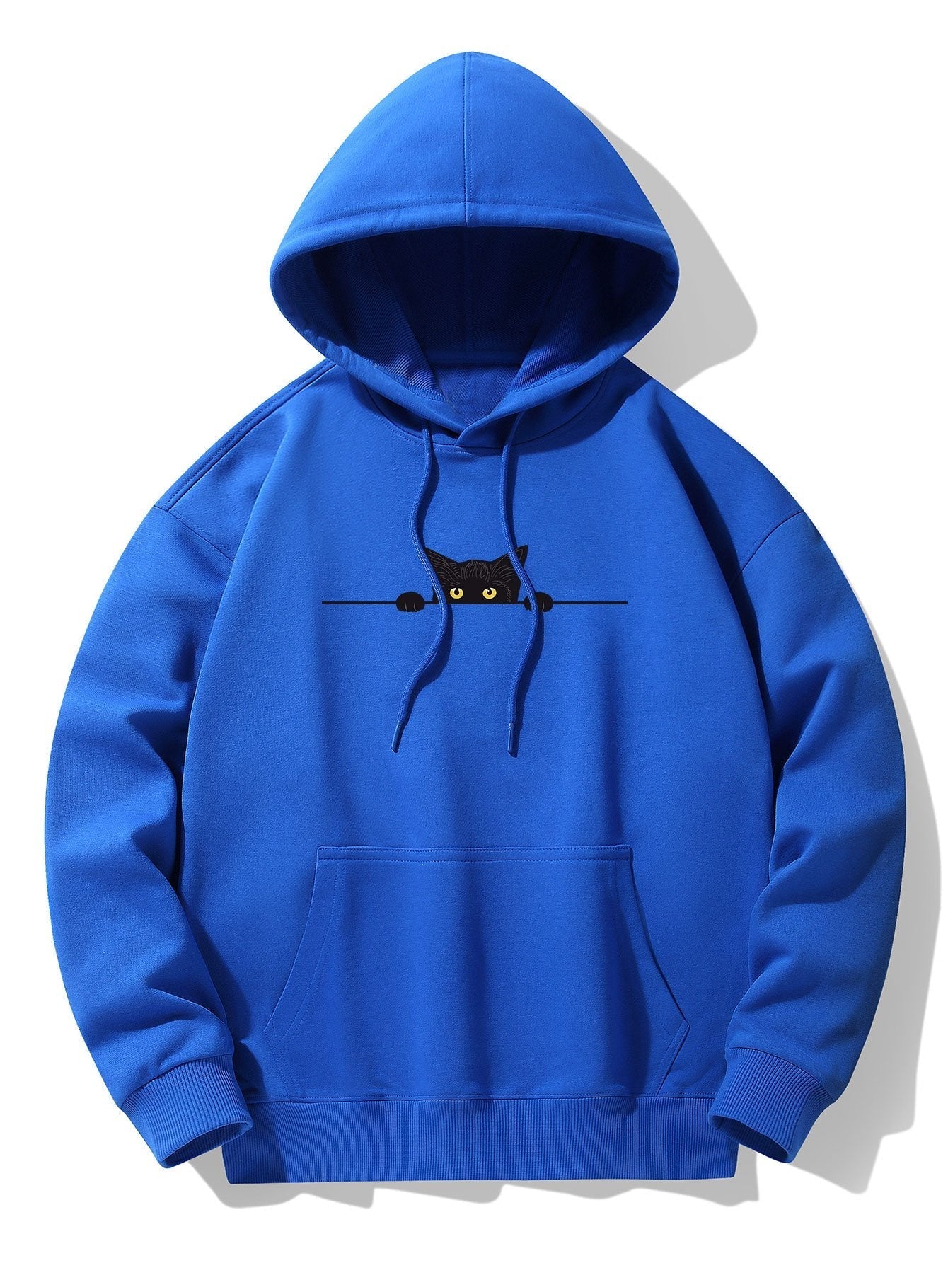 VARENO Black Cat Drop Hoodie
