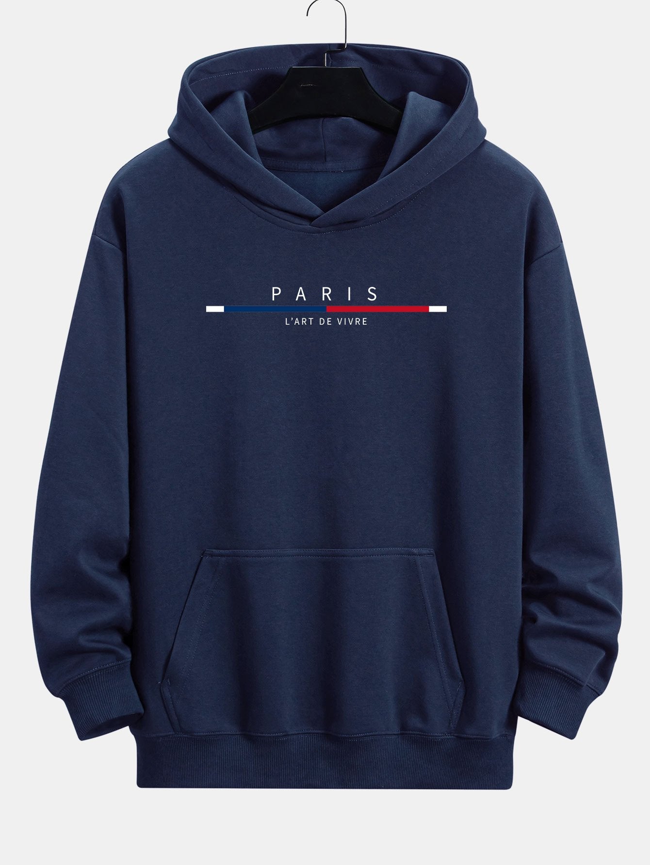 VARENO Paris Stripe Hoodie