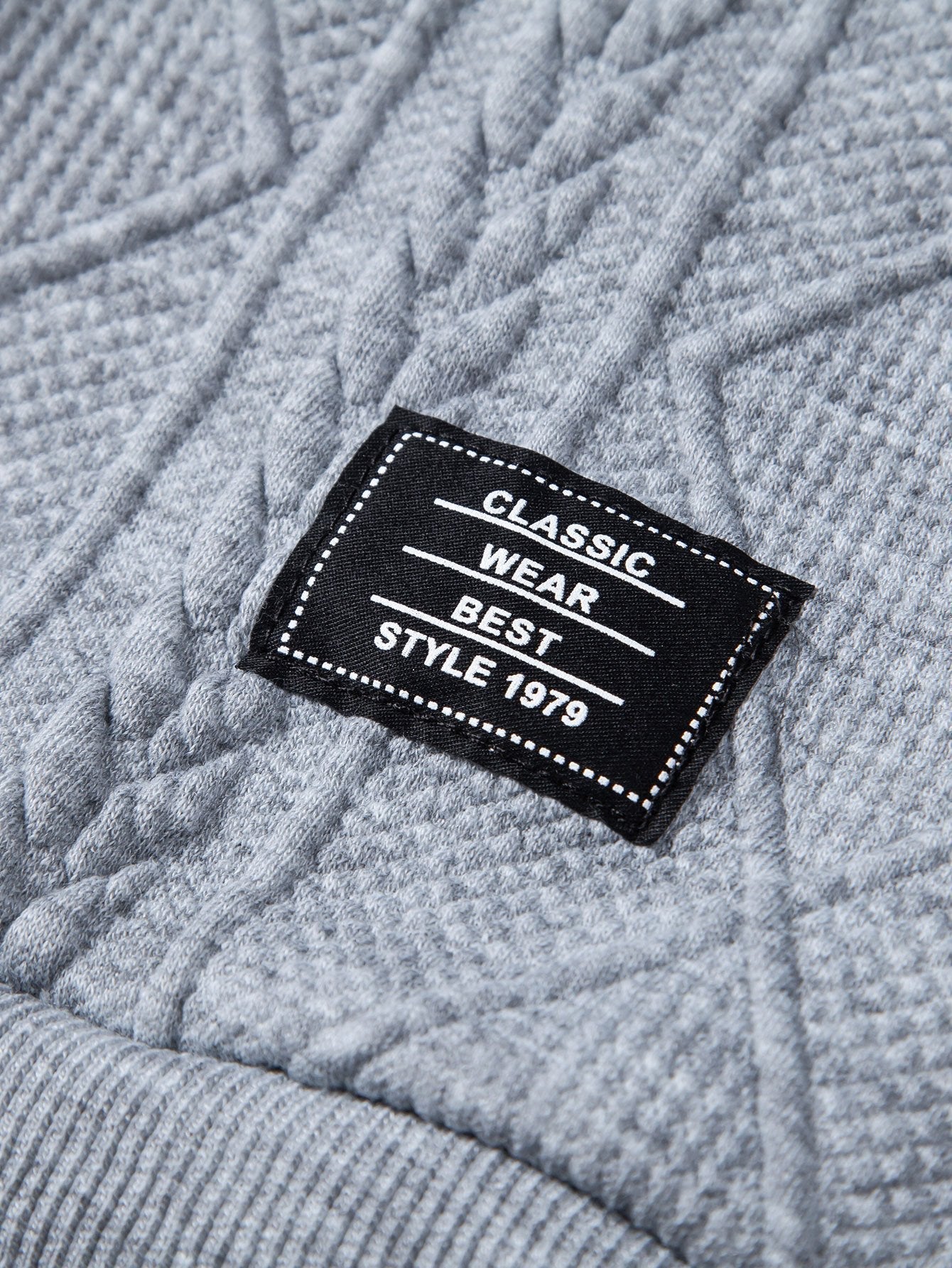 VARENO Geometric Hoodie