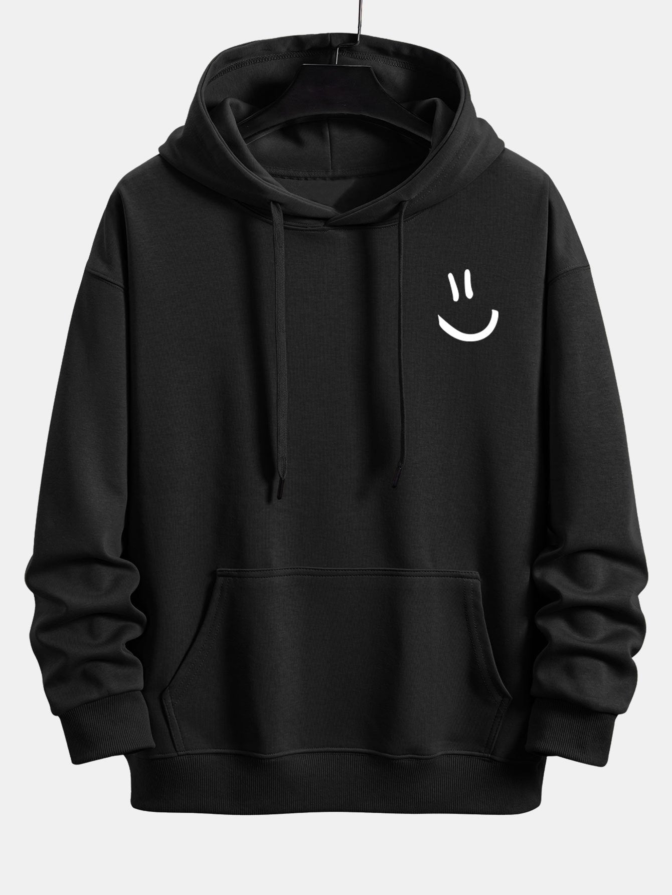 VARENO Smiley Face Hoodie