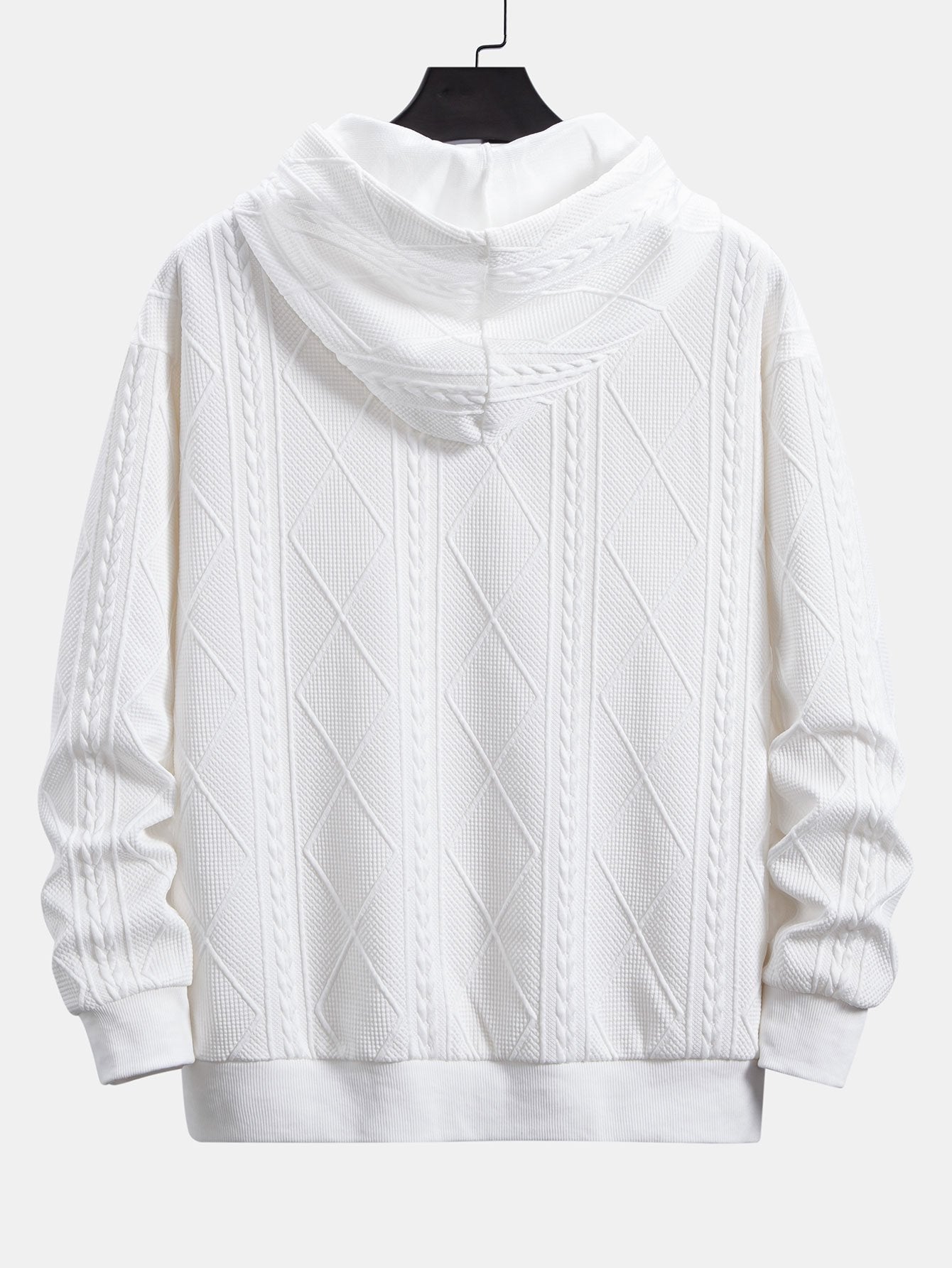 VARENO Geometric Hoodie