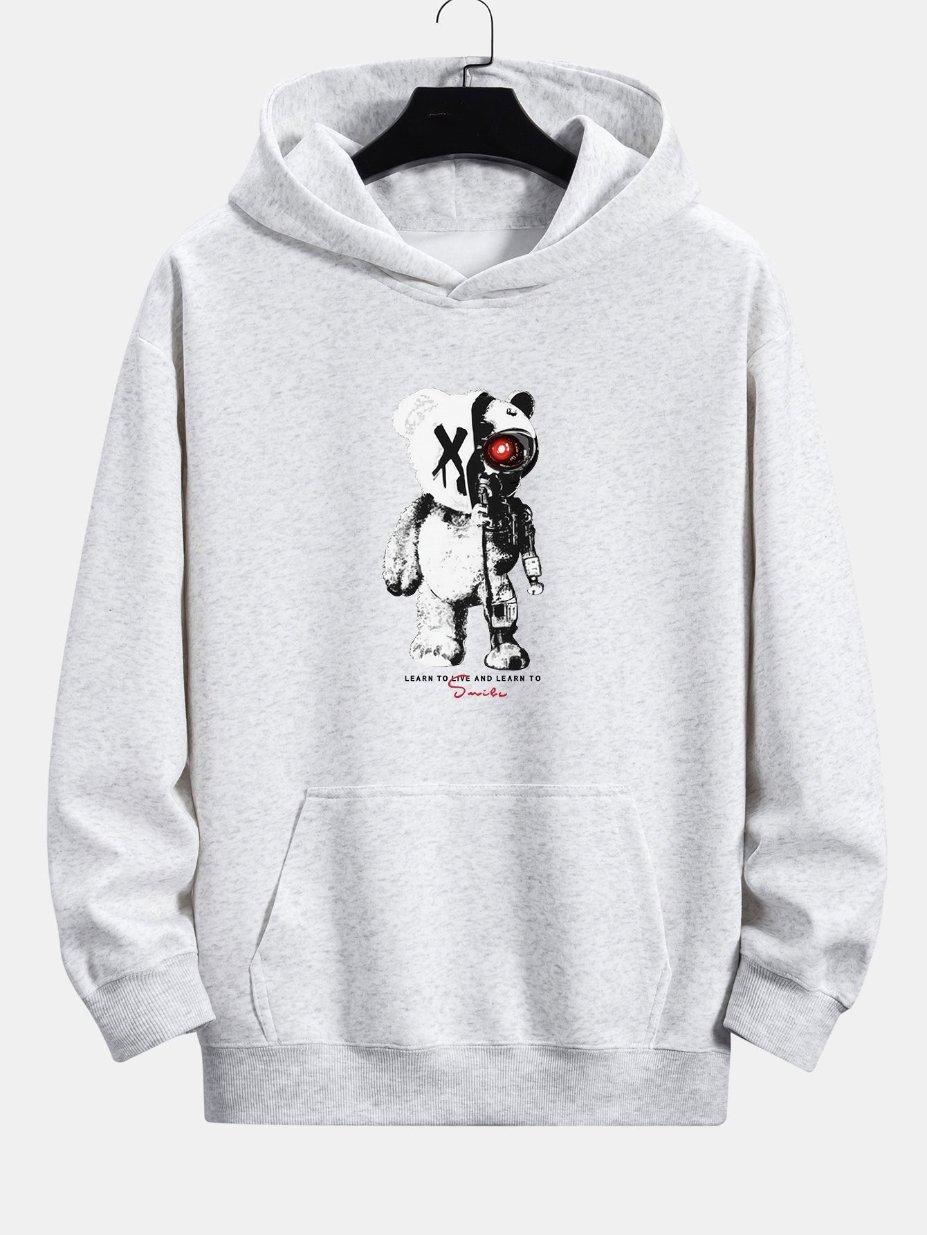 VARENO Robot Bear Hoodie