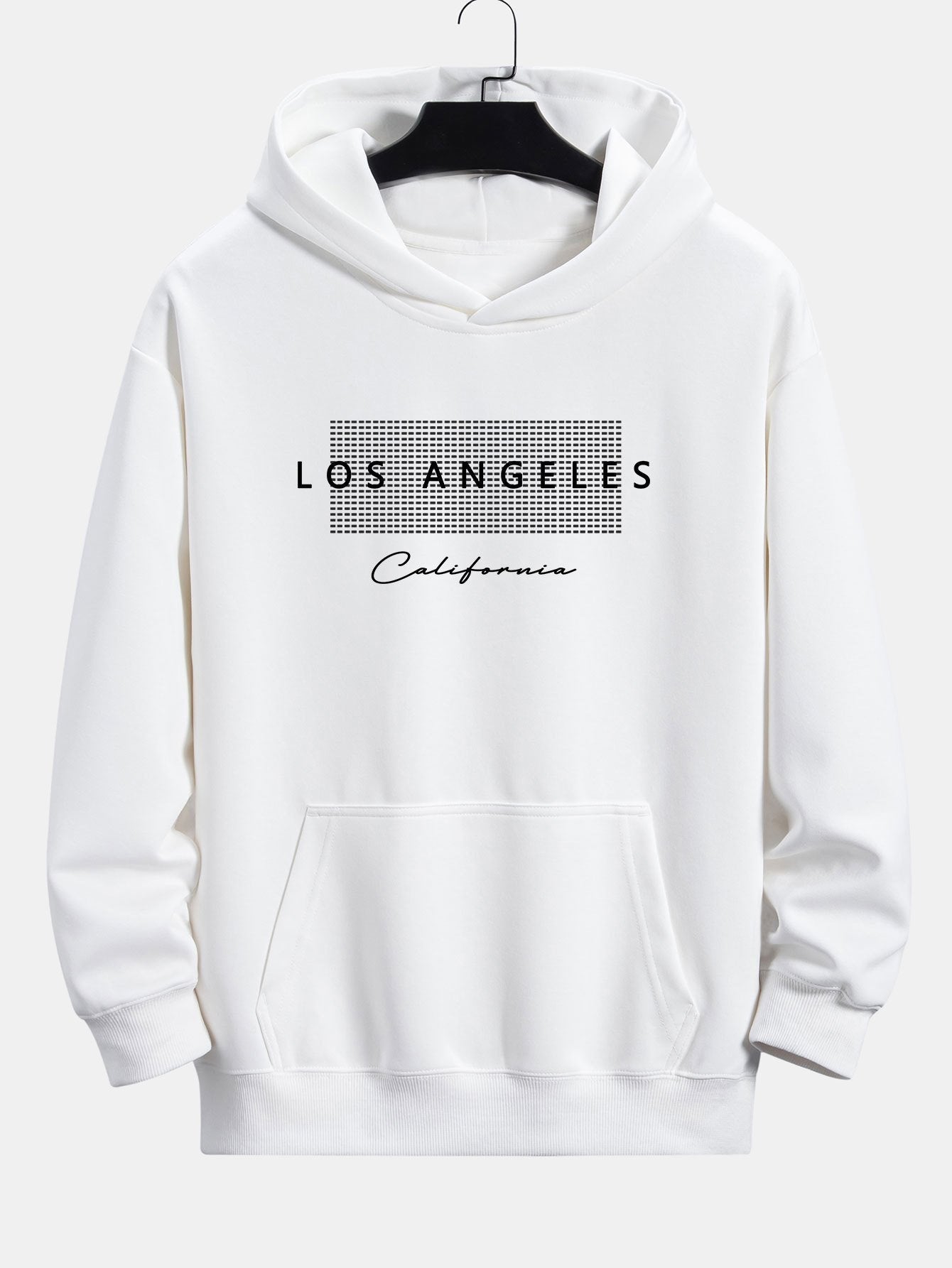 VARENO Los Angeles Checkered Hoodie