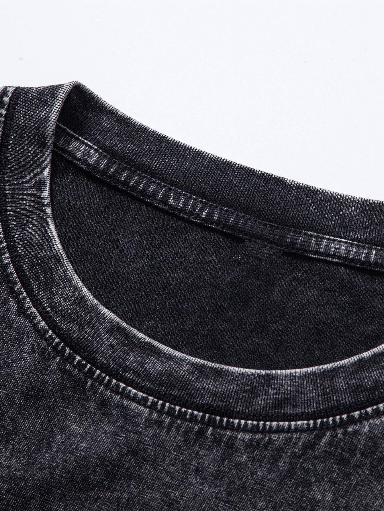 VARENO Slogan Print Sweatshirt