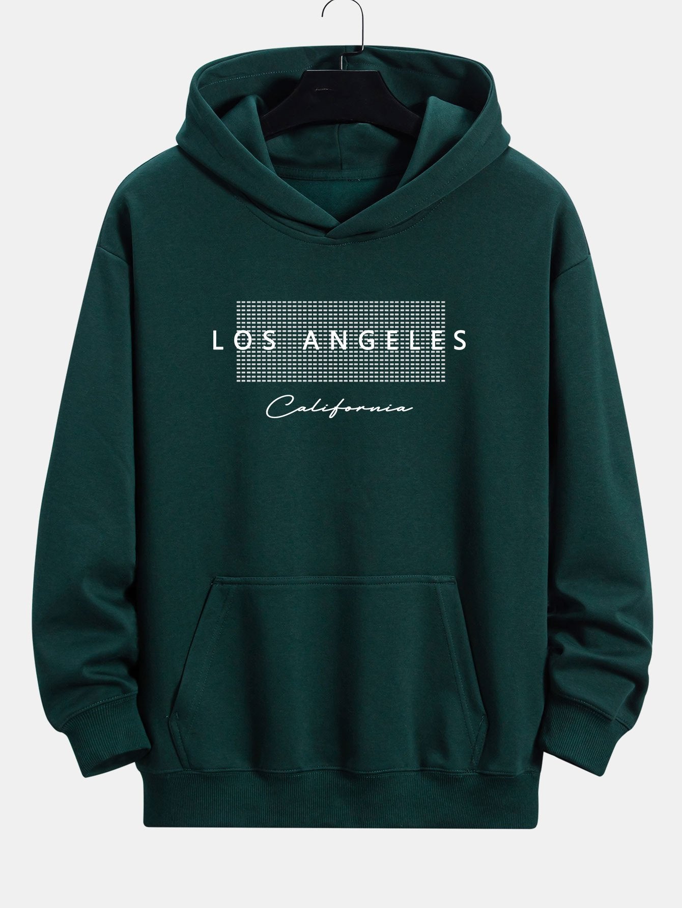 VARENO Los Angeles Checkered Hoodie