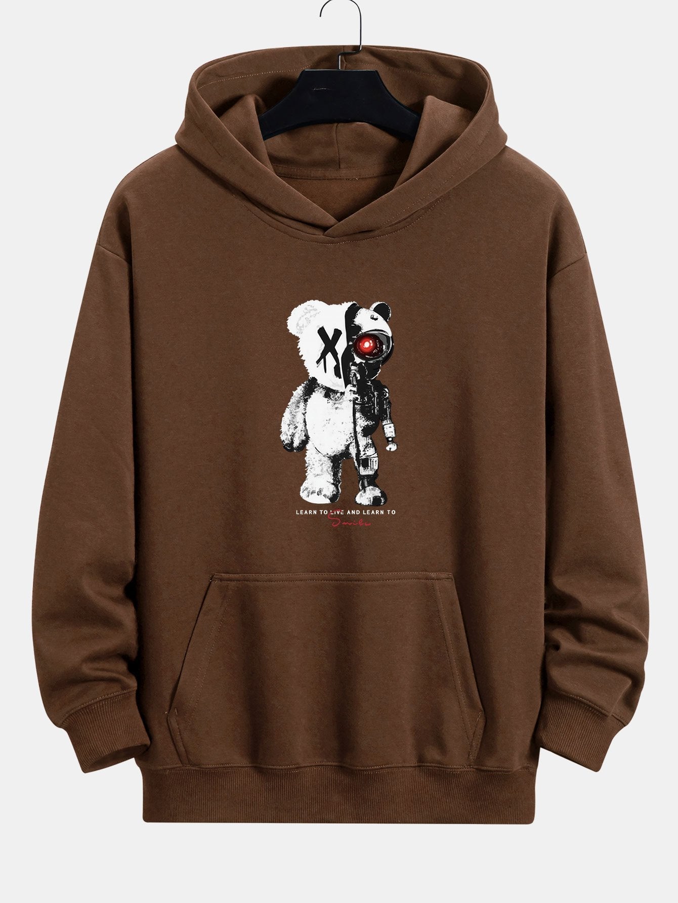 VARENO Robot Bear Hoodie
