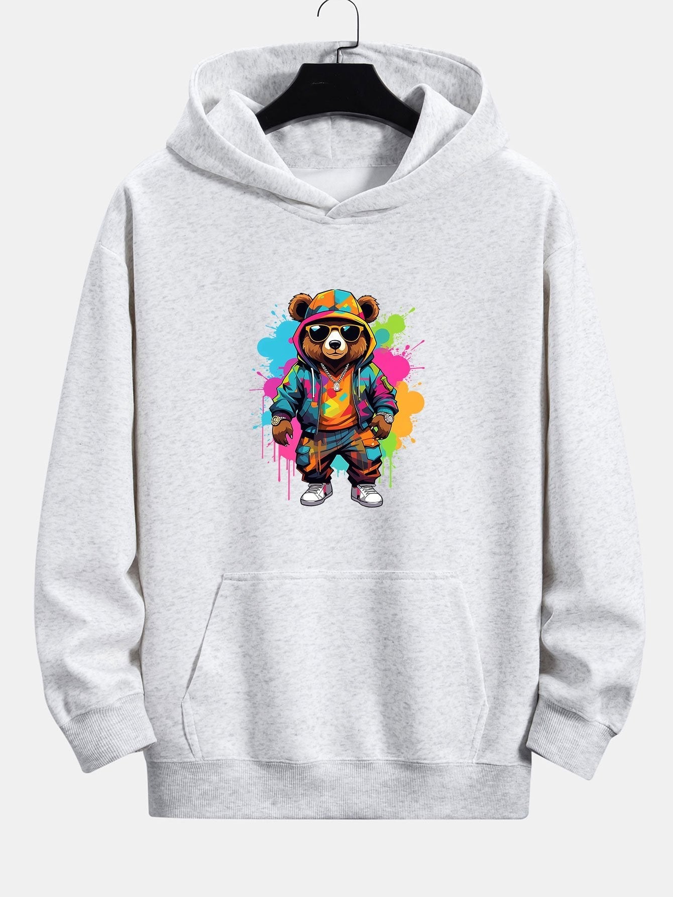 VARENO Ink Bear Hoodie