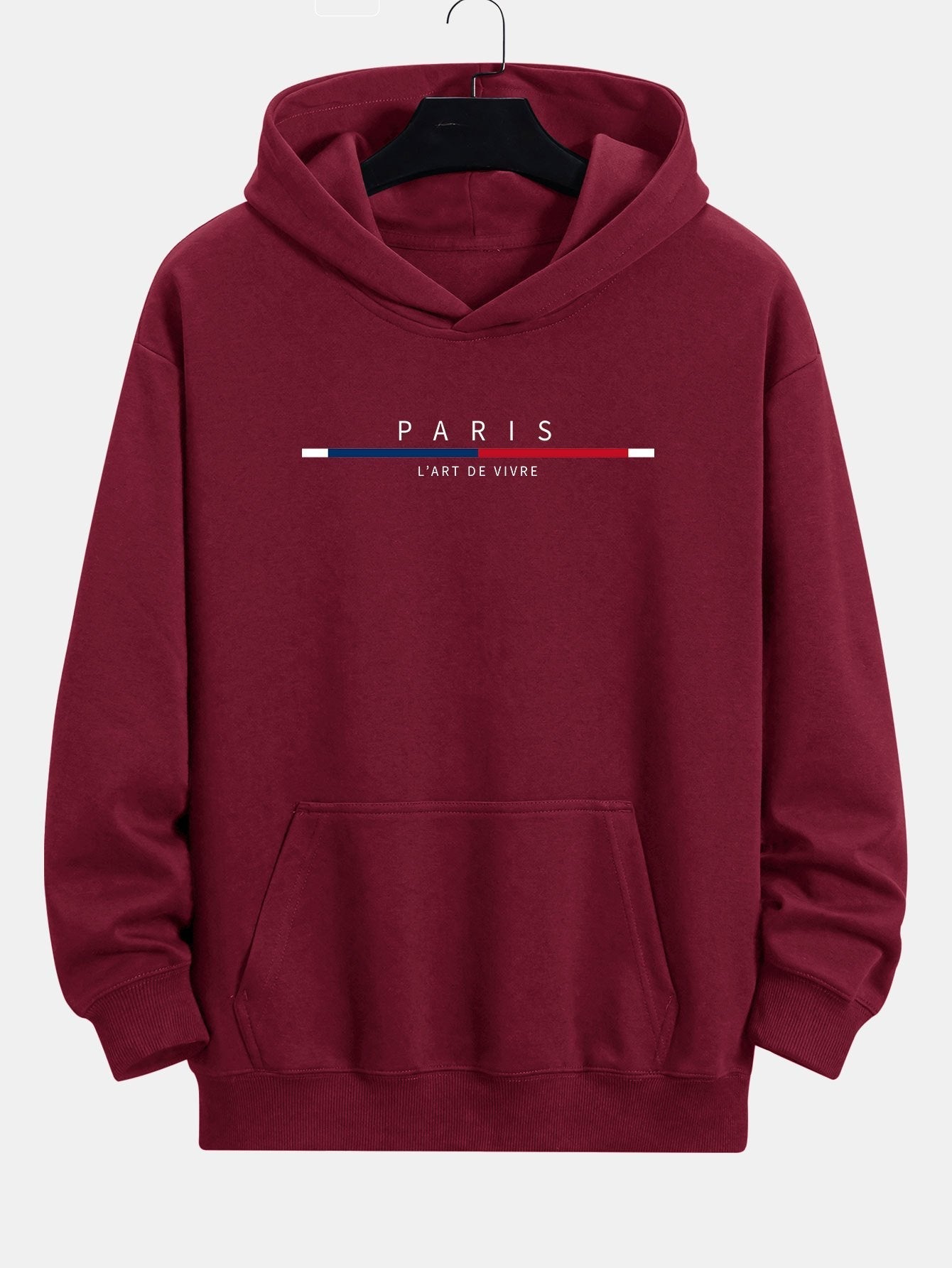 VARENO Paris Stripe Hoodie