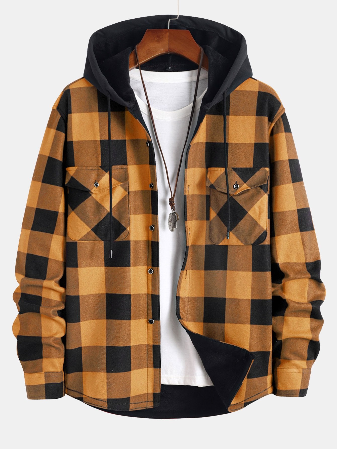 VARENO Flannel Keten Gömlek Ceket