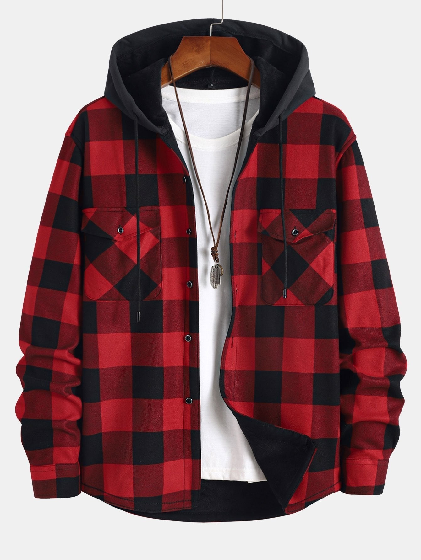 VARENO Flannel Keten Gömlek Ceket