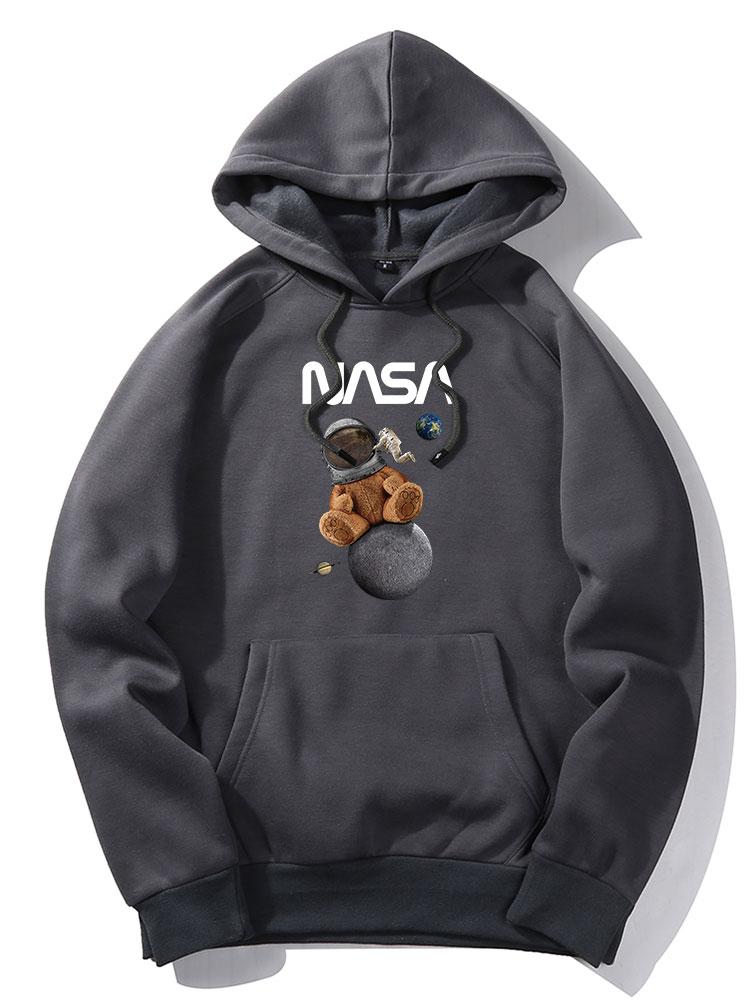 VARENO NASA Space Bear Hoodie