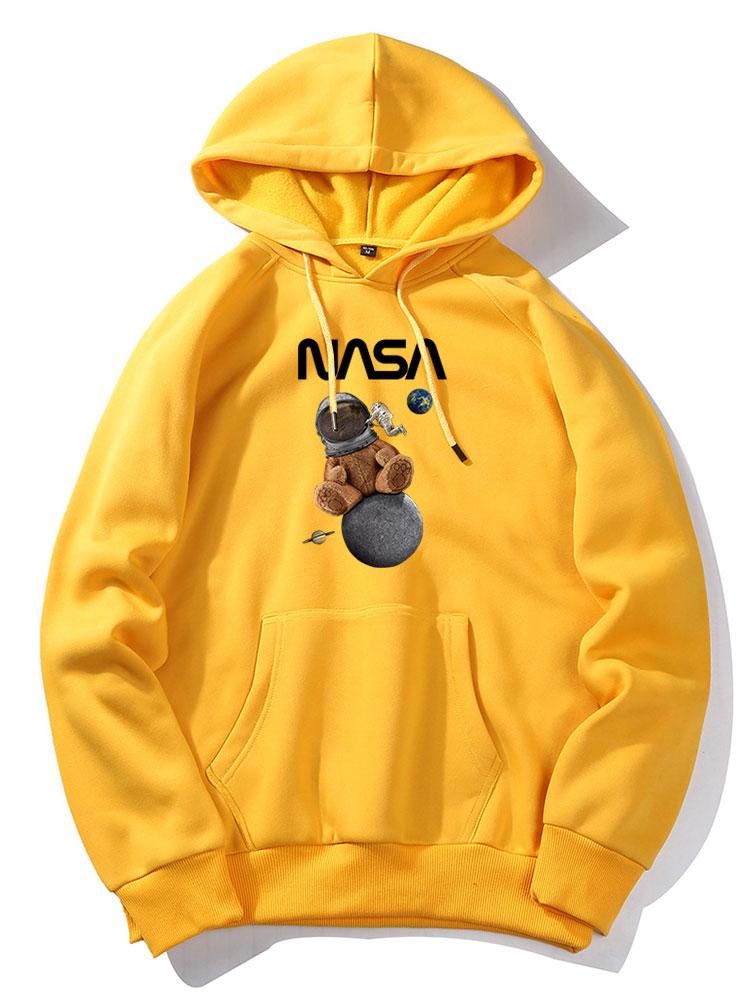 VARENO NASA Space Bear Hoodie