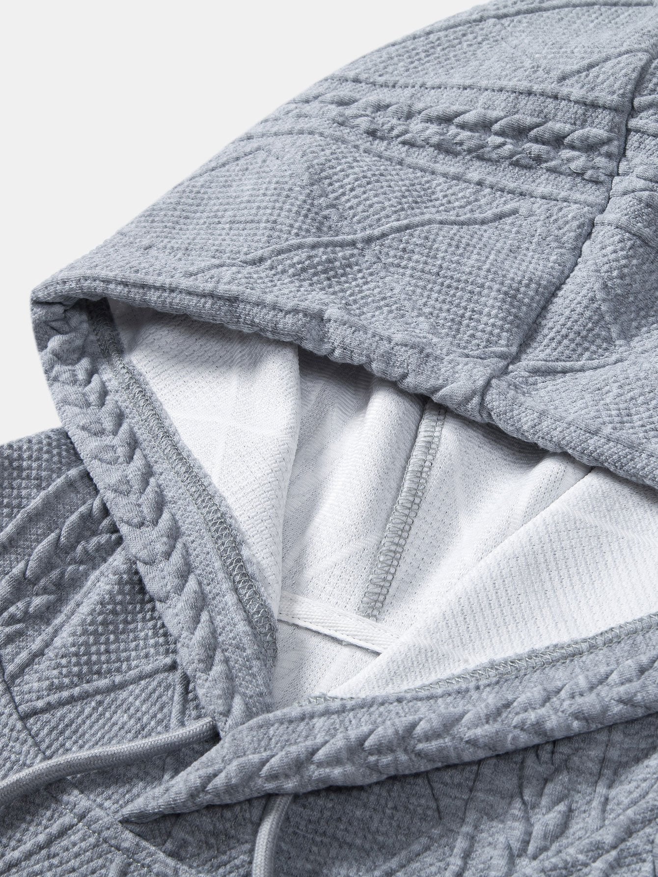 VARENO Geometric Hoodie