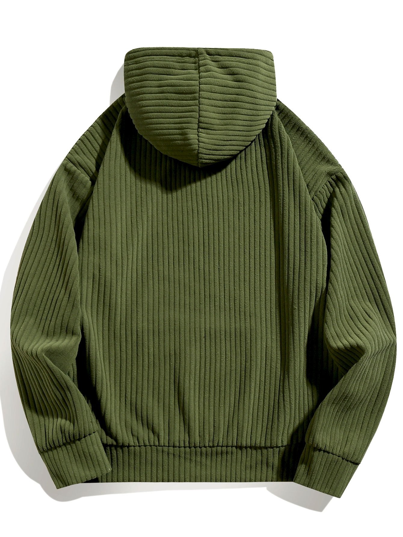 VARENO Relax Fit Corduroy Hoodie