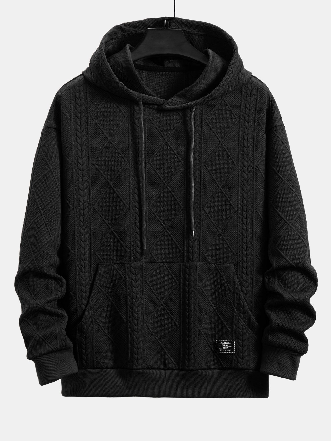 VARENO Geometric Hoodie