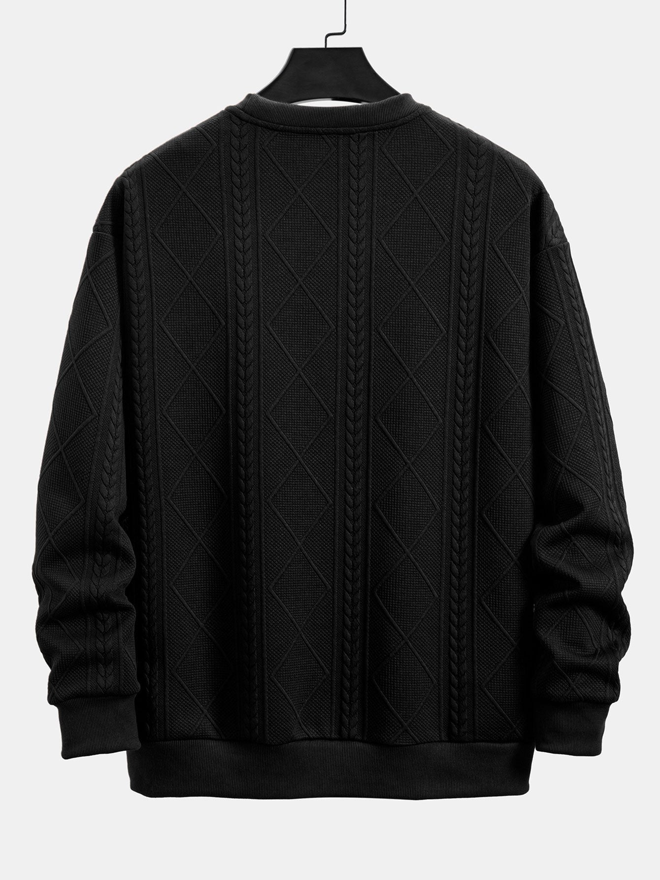 VARENO Fit Geometric Sweatshirt