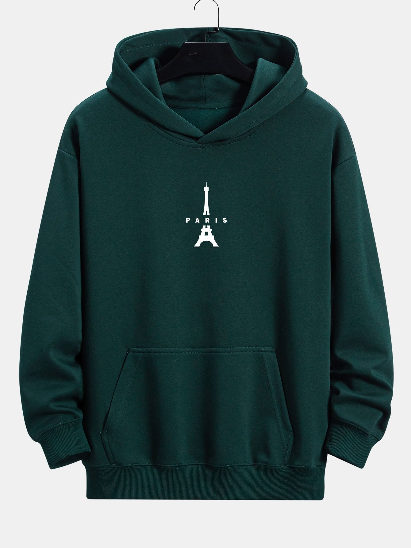 VARENO Paris Eiffel Kulesi Hoodie