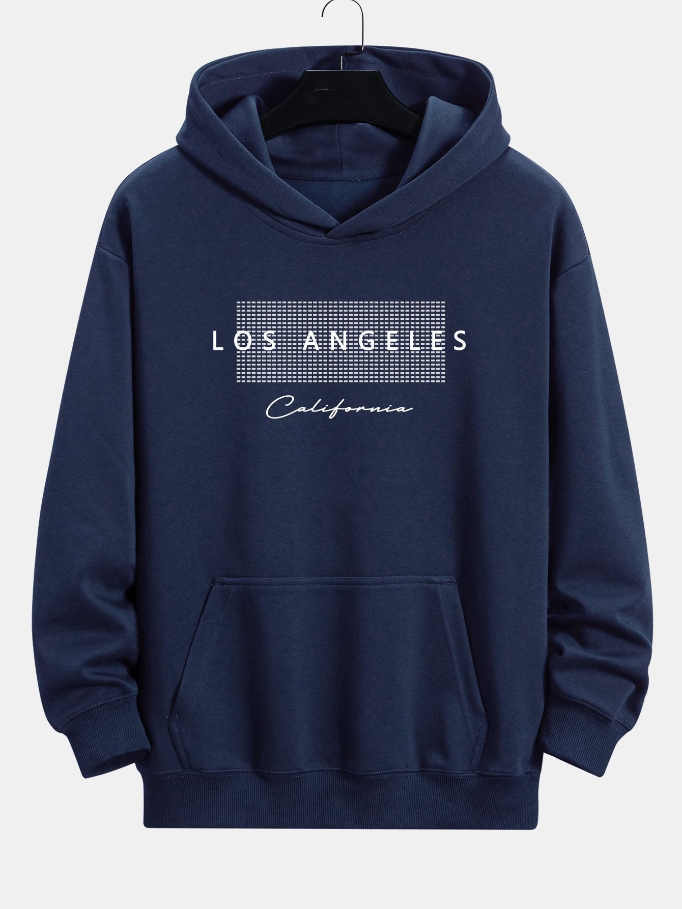 VARENO Los Angeles Checkered Hoodie