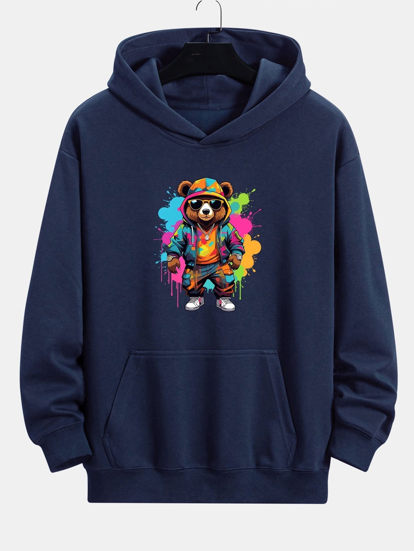 VARENO Ink Bear Hoodie