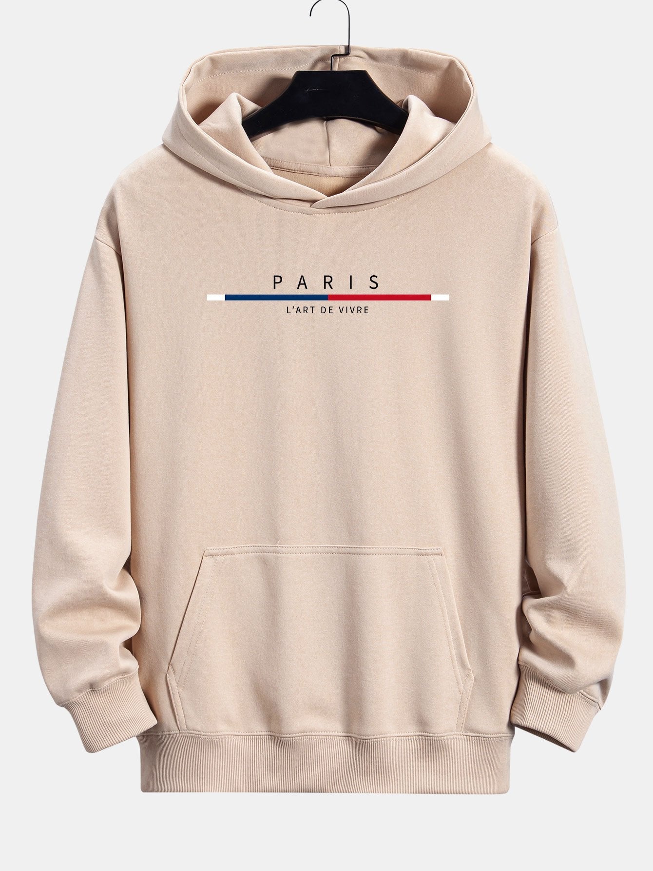 VARENO Paris Stripe Hoodie