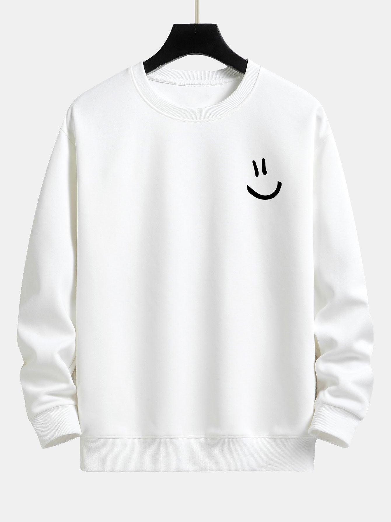 VARENO Smiley Face Sweatshirt