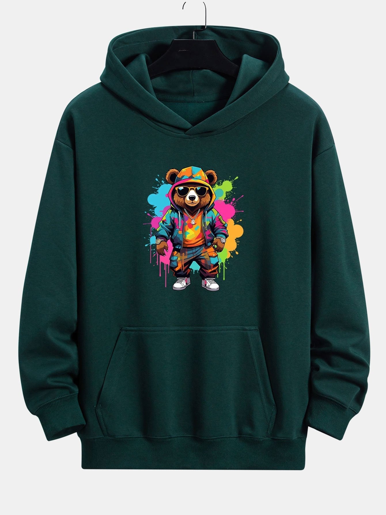 VARENO Ink Bear Hoodie