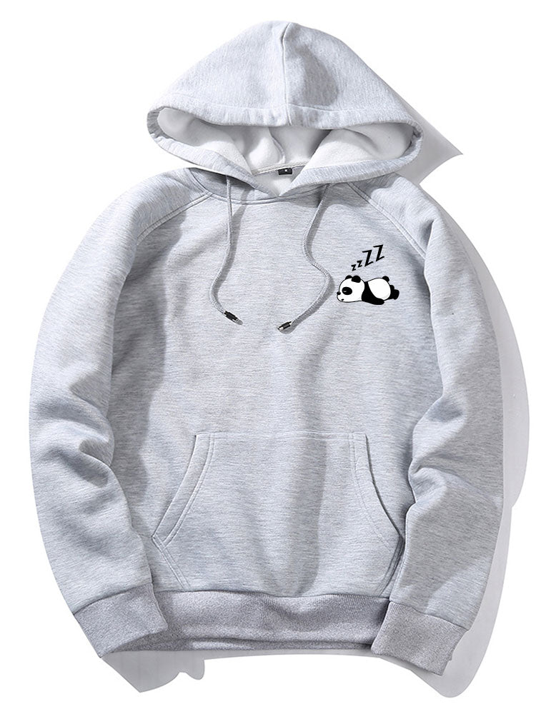 VARENO Lazy Panda Hoodie
