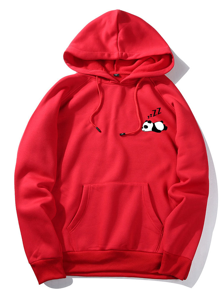 VARENO Lazy Panda Hoodie