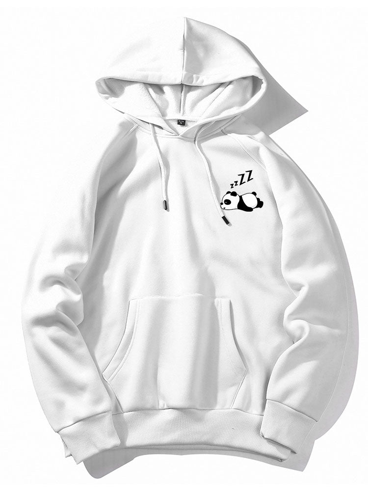 VARENO Lazy Panda Hoodie