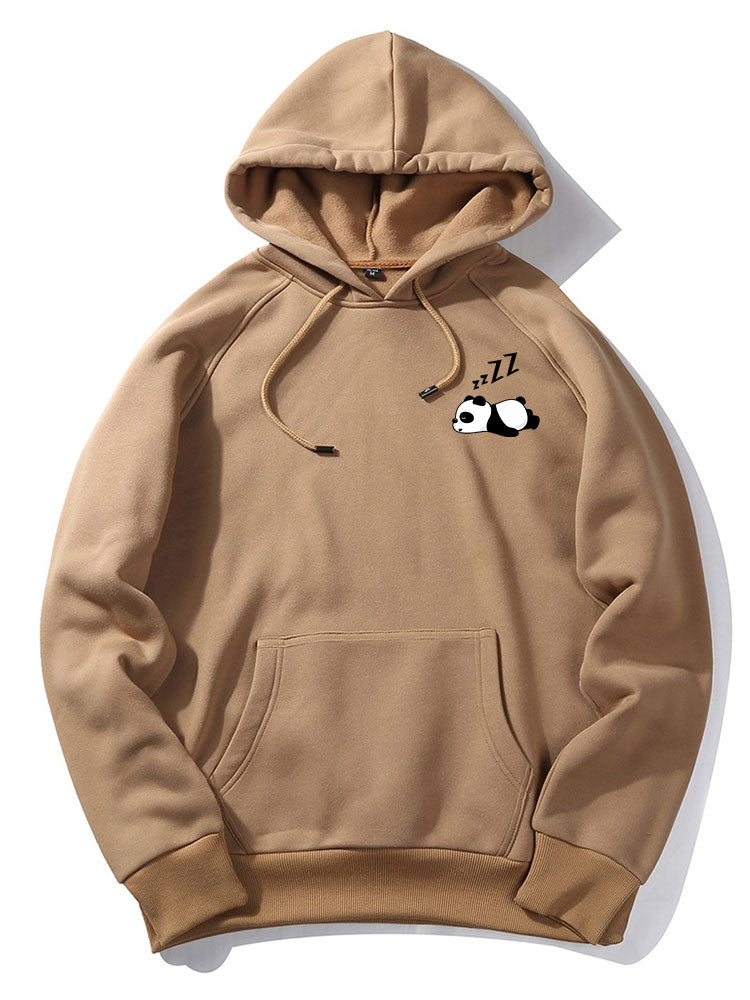 VARENO Lazy Panda Hoodie