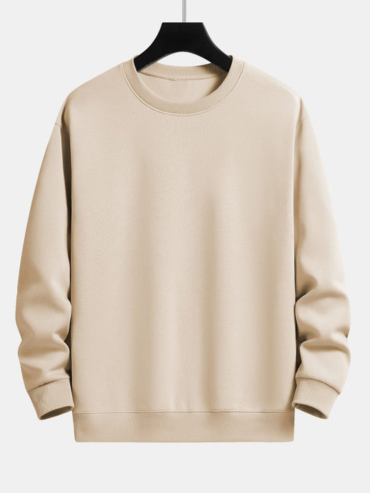 VARENO Basic Düz Renk Sweatshirt