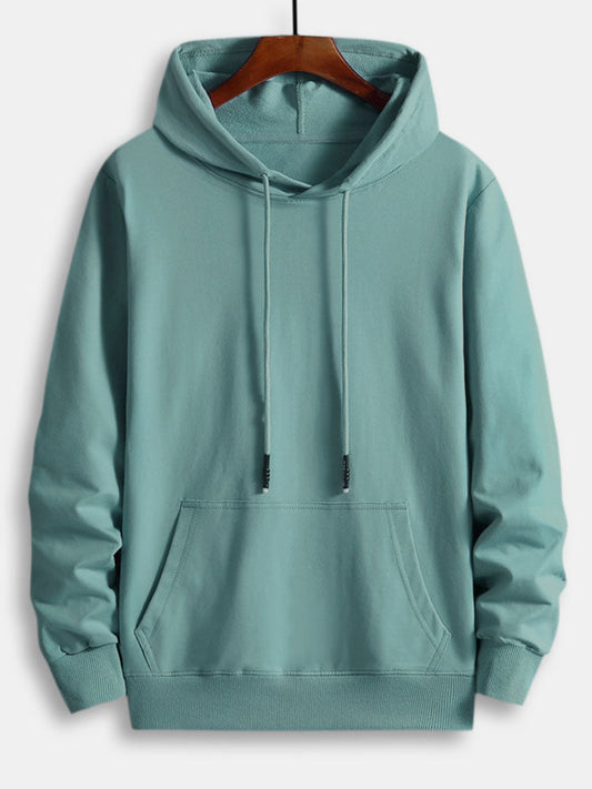 VARENO Basic Keten Hoodie