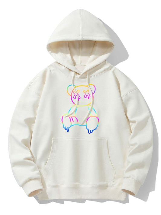 VARENO Gradient Bear Hoodie