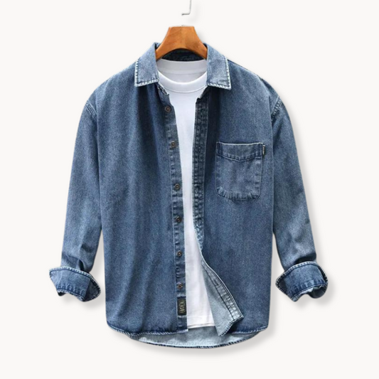 VARENO Denim Gömlek