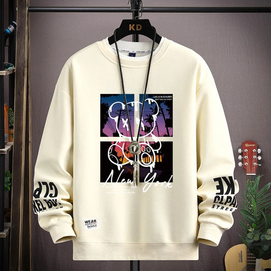 VARENO Bear Sunset Sweatshirt