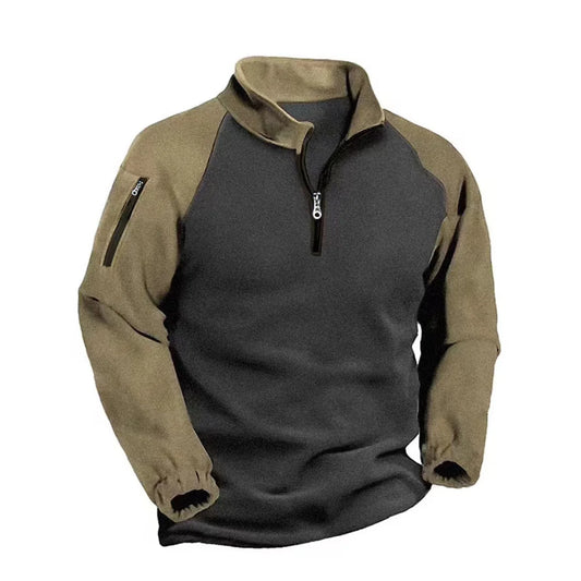 VARENO Zipper Sweatshirt