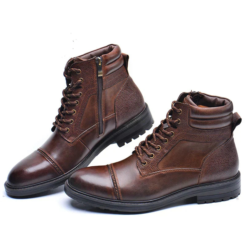 Colton | Premium Deri Ankle Bot